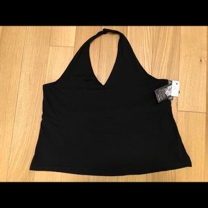 Black Halter Plus Size 4 NEW WITH TAGS